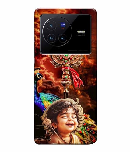 Image of Lord Murugan God Kartikeya Printed Hard Back Case Cover & Compatible for Vivo X80 5G | V2183A | V2144 (Multicolor) - D1804