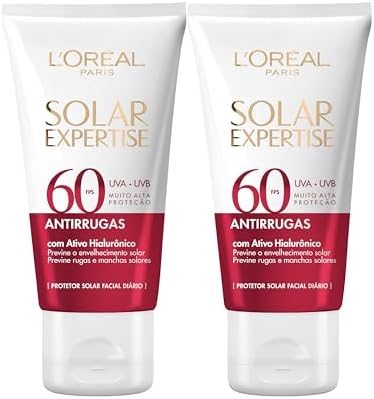 Kit L'Oréal Paris Solar Expertise Protetor Facial Antirrugas Fps ...