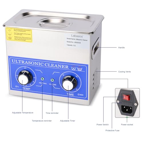 Limpiador ultrasónico profesional de 40kHz y 220V para laboratorio químico y médico 2