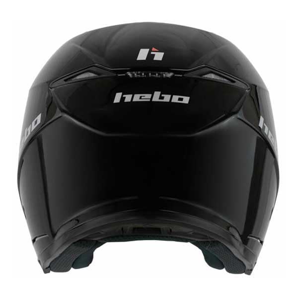 Hebo CASCO ZONE 5 Casco, Negro, Motociclismo