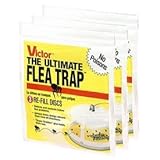 Victor M231 Flea trap refill 3 packs of 3 (9 refills total) Includes the SJ pest guide eBook