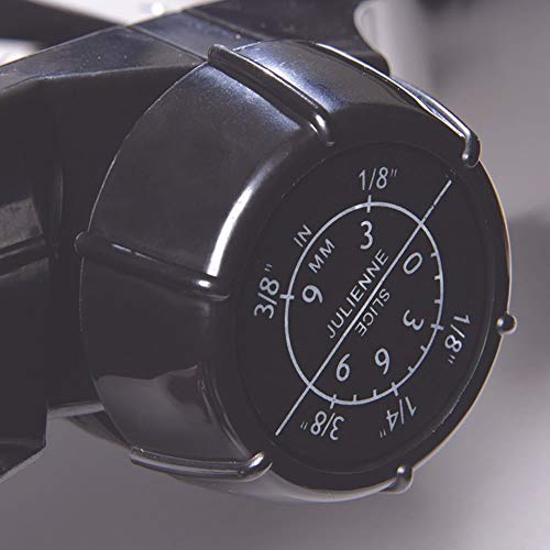 Mandoline Aço Inox, Gedex ECO-722, Preto