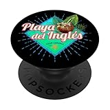 Playa del Inglés Gran Canaria Islas Canarias España Recuerdo PopSockets PopGrip Adhesivo