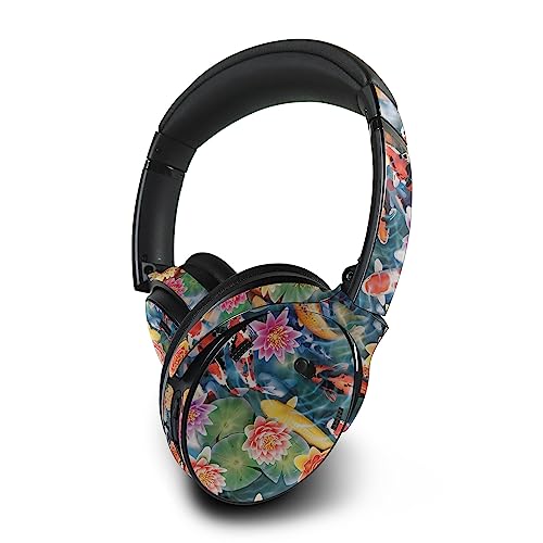 Image of MightySkins Skin Compatible with Bose QuietComfort 45 Headphones - Koi Pond | Protective, Durable, and Unique Vinyl Decal wrap Cover | Easy to Apply, Remove, and Change Styles | Made in The USA
