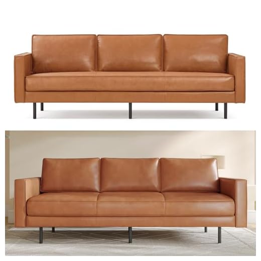Luxury Italian Leather Cloud Couch