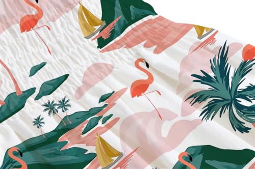 Image of SANGTREE Family Matching Hawaiian Outfits , Casual Beach Travel Clothes ,Vacation Clothing Set for Women & Men & Girls & Boys