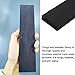 Crafts Wood Material DIY Blank Crafts Handle Timber Hobby Tool Ebony Lumber Wall Stickers 7.87 x 1.77 x 0.49inch