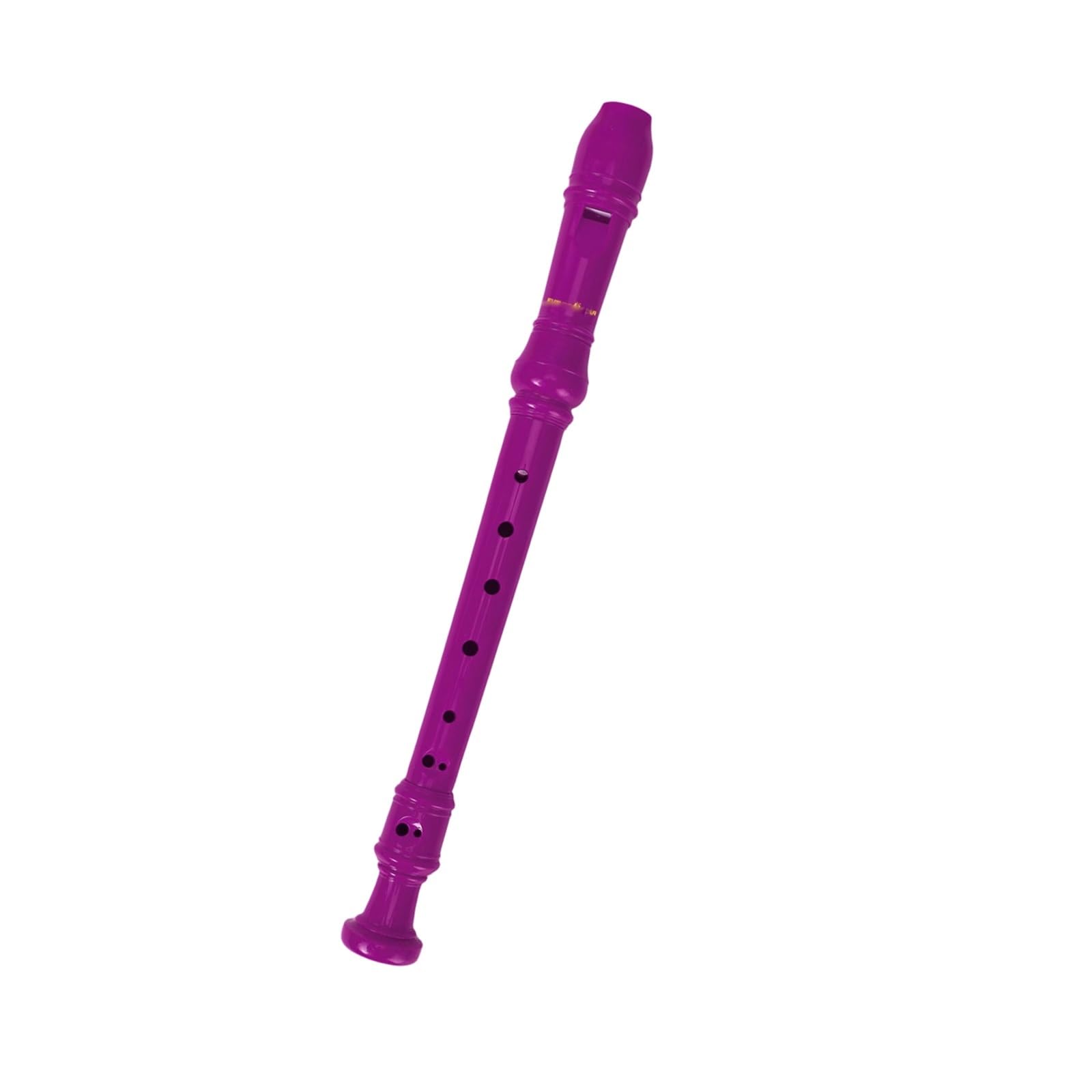 Flûte À Bec En Bois Flûte À Bec Soprano 8 Trous (doigté Allemand) Instrument Vent ABS(Purple)