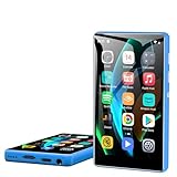 Reproductor MP3 de 80 GB con Bluetooth y WiFi, reproductor MP3 MP4 con pantalla táctil SWOFY de 4.0 pulgadas, estéreo portátil, reproductor de música digital con radio FM, grabadora, libro electrónico