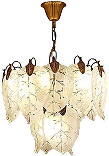 Lustre à feuilles moderne pour sublimer les escaliers de duplex