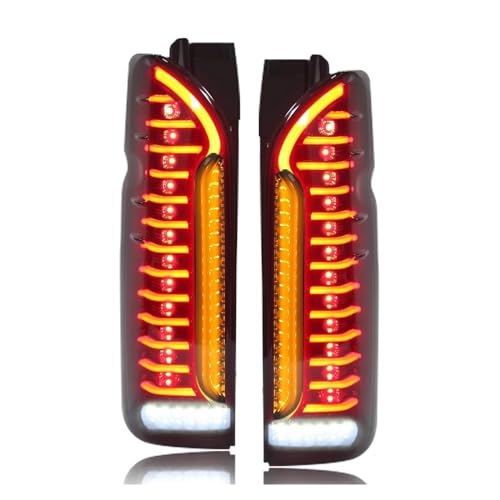Feu arrière LED pour Toyota Hiace 2005-2018 avec clignotant et feu stop Type E
