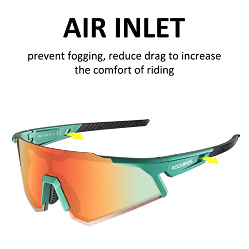 Image of ROCKBROS Polarized Sunglasses for Men Women UV Protection Cycling Sunglasses Sport Glasses