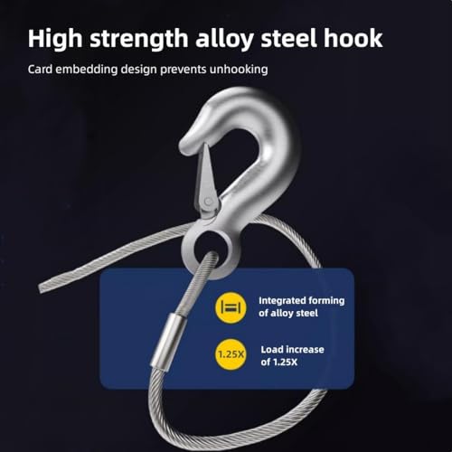 cabrestante manual, Ideal pour Remolcar Embarcaciones Y Vehículos(1200lbs,20m)