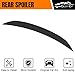 MODILOVER Trunk Spoiler Compatible with 2012-2019 Volkswagen Beetle (A5), ABS Primer Matte Black OE Style Rear Trunk Tail Lid Racing Spoiler Wing