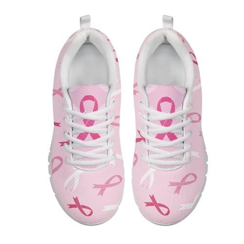 POLERO Lightweight Sneakers Shoes for Women Casual Breathable Mesh Running Training Shoes Ladies Simple Colorful Pandas2