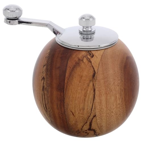 Moulin à poivre manuel mini en bois et acier inoxydable Magiclulu