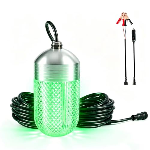 70W 9000LM Underwater Fishing Light for Docks...