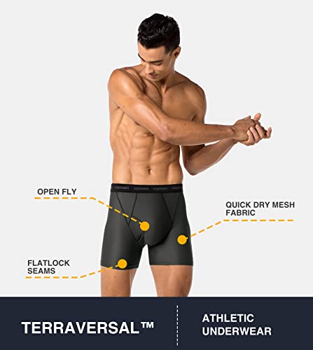 Lapasa sportonderbroek, 2-pack, met gulp, sneldrogend, elastisch, aangenaam om te dragen, M16 herbruikbaar - Image 3