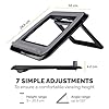 Fellowes Portable Laptop Stand for Desk - I-Spire Series Adjustable Stand for the Home and Office with 7 Height Adjustments - Max Monitor Size 17", Max Weight 4KG - Black #4