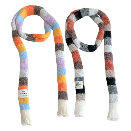 Écharpe ras du cou femme tricot écharpe longue tendance poignée de sac