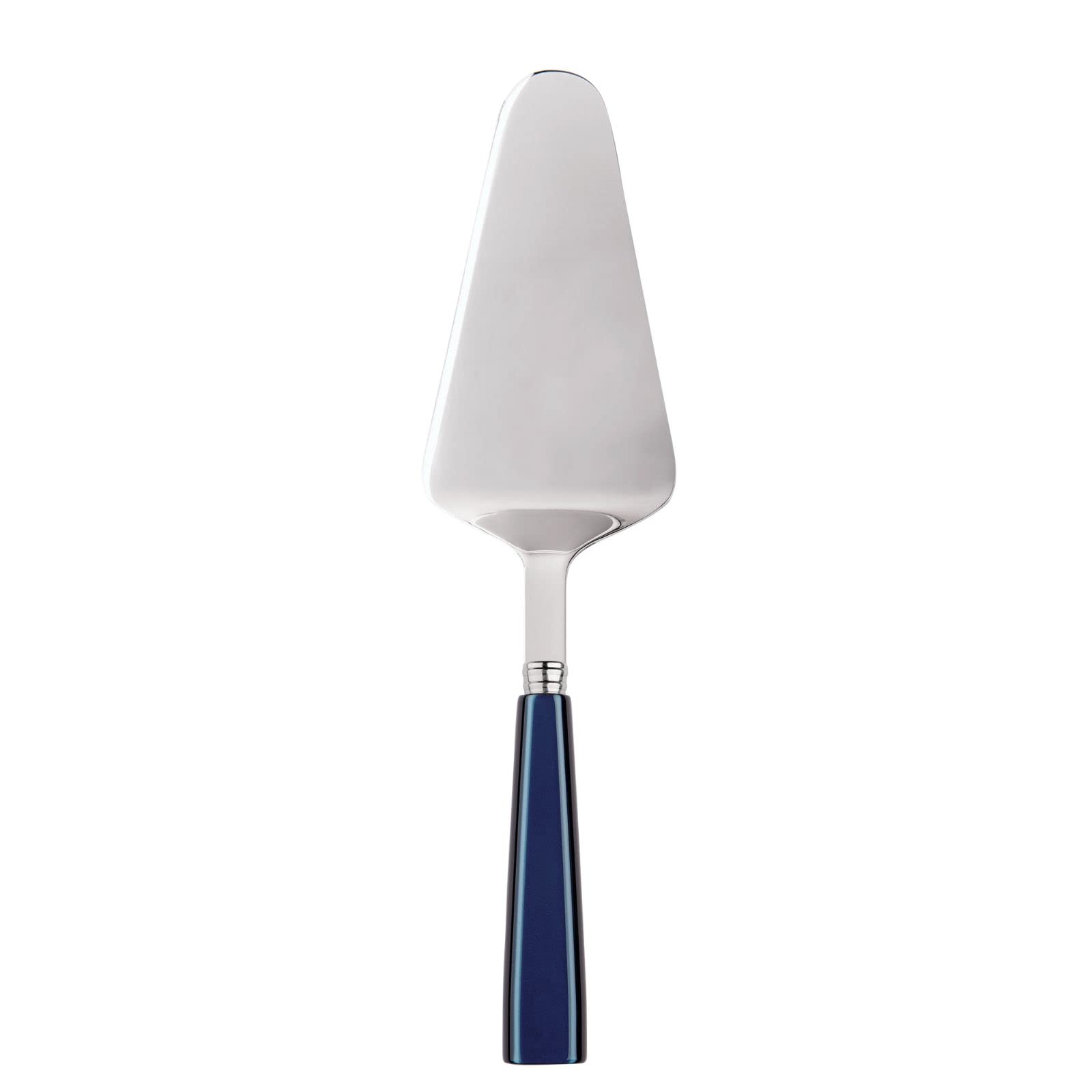 SABRE PARIS - Pie Server 9.8 inches - Icône Collection - Pies & Quiches - Stainless Steel & Acrylic - Dishwasher Safe - Midnight Blue