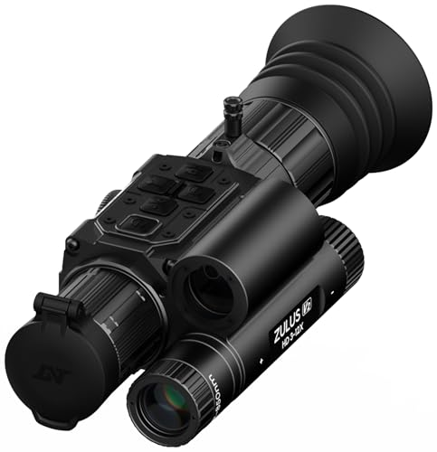 Image of DNT Optics Zulus HD V2 Digital Day /Night Vision Scope with Infrared and Laser Rangefinder & Ballistic Calculator