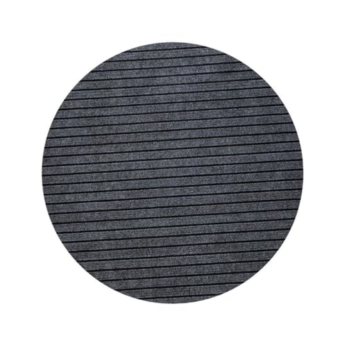 Tappetino rotondo per sedia da ufficio da 100 cm, antiscivolo, protezione per il pavimento per scrivanie, giochi e sedie a rotelle, ideale per casa e ufficio, tappeto durevole e resistente ai graffi