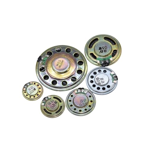 10pcs Speaker 8 Ω, 0.5 watt Sound Accessories, Toy Small Speaker 0.5W, 8R Diameter 20mm 23mm 28mm 30mm 40mm 36 mm 50mm(40mm 0.5W 8R) image 2
