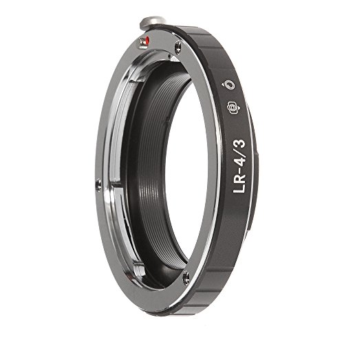 Fotga Lens Mount Adapter for Leica R-Mount LR Lens Compatible with Panasonic Olympus 4/3 Four Thirds Mount E Series E520 E620 E410 E510 E-3 L1 Cameras