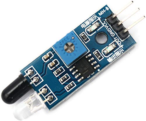 RoboElectrixx IR Infrared Obstacle Avoidance Sensor Module for Robot (piece-1)