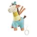 Produktbild Fehn 066227 Spieluhr Giraffe / Aufzieh-Spieluhr mit herausnehmbarem Spielwerk zum Aufhängen, Kuscheln und Greifen, für Babys und Kleinkinder ab 0+ Monaten