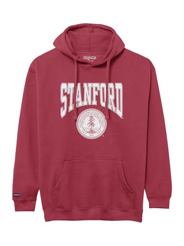 Image of JanSport NCAA Officially Licensed Rival Hoodie, Long Sleeve Unisex Sweatshirt, Cotton-Polyester Blend, Double-Layered Hood