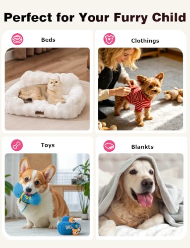 Bolsa de lavandería para mascotas Mellbree saco lavadora antipelos para mantas de animales 8