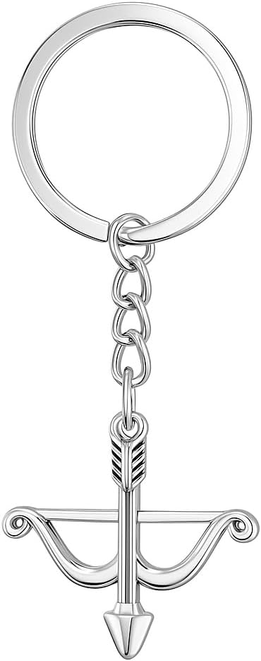 Funny Bow Keychain, Arrow Keychains Bag Charms for Women Men
