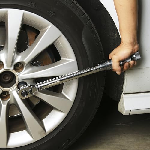 Image of EPAuto 1 /2-Inch Spring-Loaded Ring Locking Torque Wrench, 10~150 ft-lb