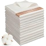 Gilprop 20 Pack Cotton Quilt Batting, 20x20 Inches Pre Cut for Sewing
