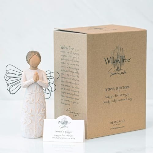 Willow Tree a Tree, a Prayer, Sculpted Hand-Painted Angel Figure - Image 4