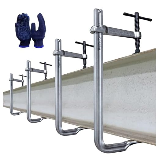 KARRYTON Heavy Duty F-Clamp Set, 4-Pack