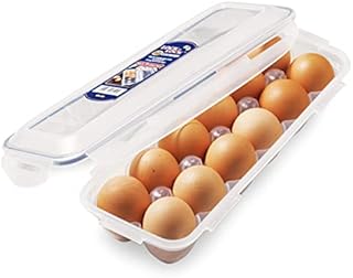 LocknLock Easy Essentials Specialty Dozen Egg Storage Container, 12-Cup