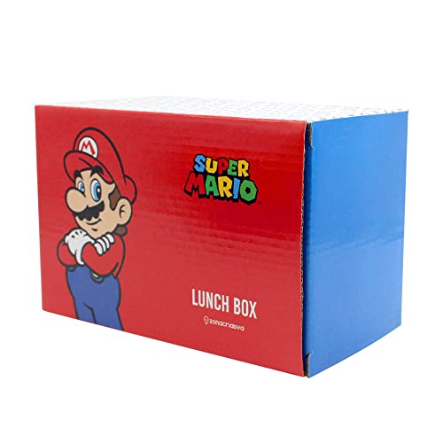 Lunch box talheres mario
