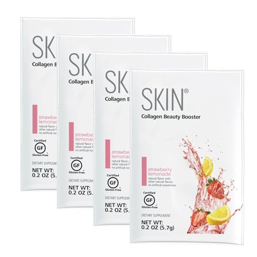 Generic Herbal SKIN Collagen Beauty Booster Strawberry Lemonade Flavor 0.2 Oz (5.7g) 30 Packets