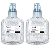 PURELL Advanced Green Certified Hand Sanitizer Gel, 1200 mL Sanitizer Refill for PURELL LTX Touch-Free Dispenser (Pack of 2)- 1903-02