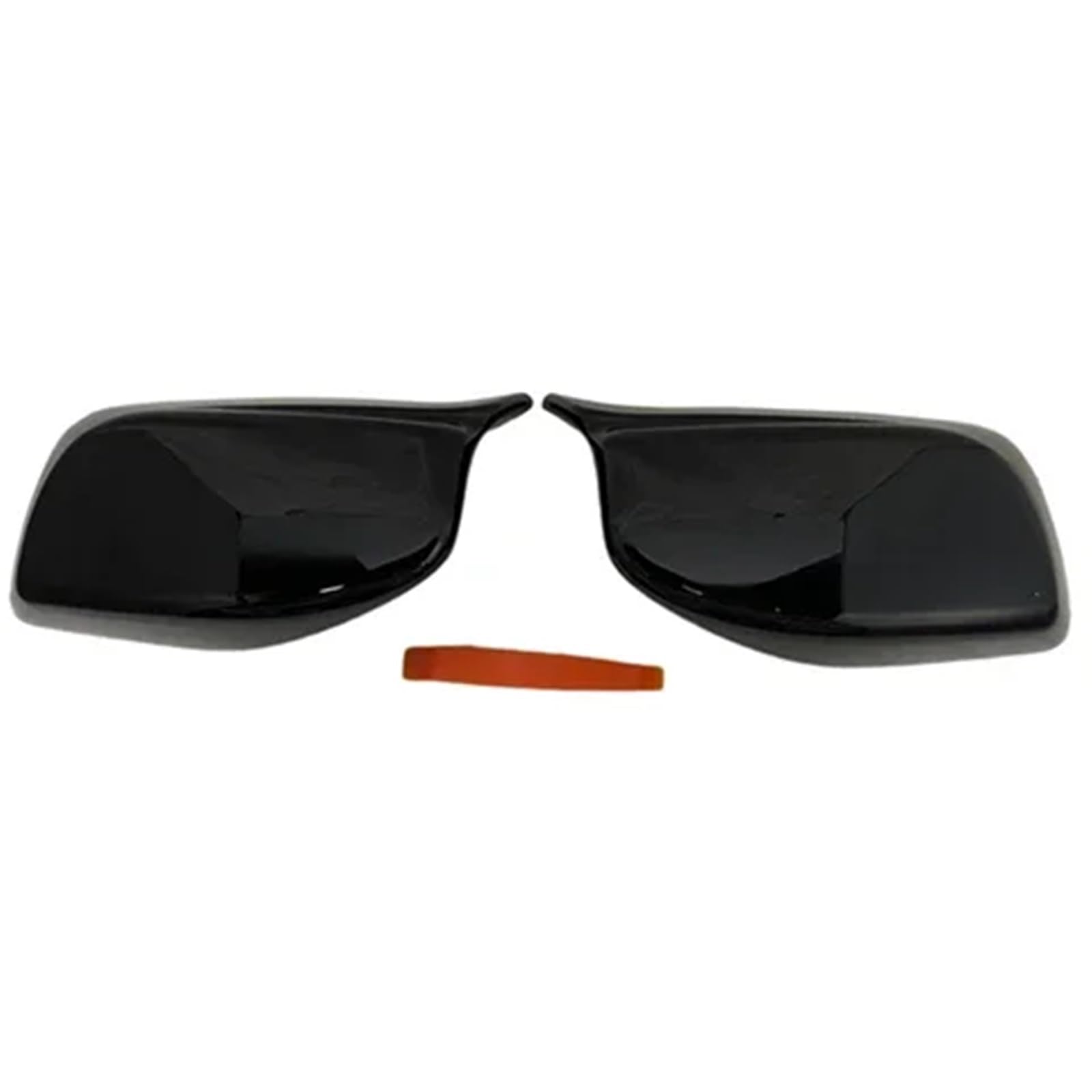 Coque de rétroviseur pour BMW E60 E61 E63 E64 paire de couvercles noir - 4