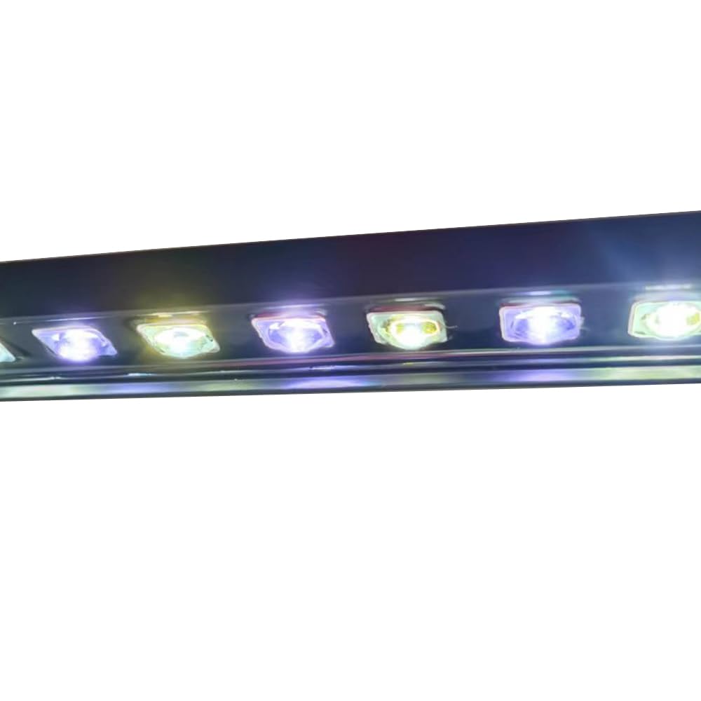 Blau Aquaristic Nano Lumina 9 RGB+W Schwarz