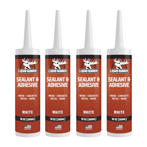 Liquid Rubber Waterproof Sealant Caulk White