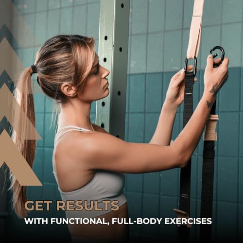 Image of THYSOL Resistance Trainer Pro Xtreme Straps Army | Sling Trainer Set with Adjustable Door Anchor | Fitness Home Workouts - Suitable for Travelling & for Training Indoor & Outdoor