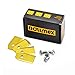 Price comparison product image 30 Bollmex Titanium Blades 0.75mm Blades with 30 Screws Replacement Blades Compatible with Lawnmower Husqvarna Automower Gardena Robotic Mower 105 310 315 320 420 430x r40i (Durable)