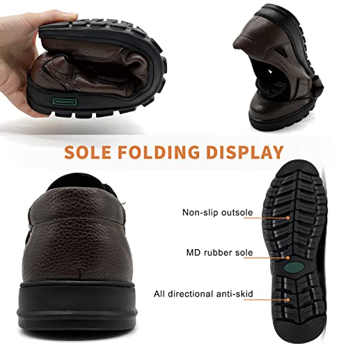 CMM Men's Summer Shoes Closed Toe Strappy Sandals Business Sandals4