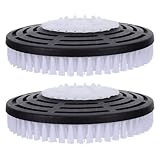 ULTECHNOVO 2stücke Dampfreiniger-bürstenköpfe Mit Nylonborsten Ersatzaufsätze Für Dampfreiniger Kompatibel Mit Verschiedenen Böden Wie Fliesen Hartholz Und Laminat