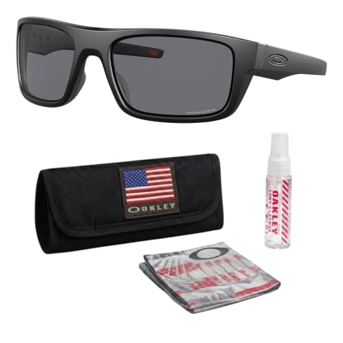 Image of Oakley DROP POINT OO9367 Rectangle Sunglasses With Official Eyewear Kit | Men's Sunglasses
